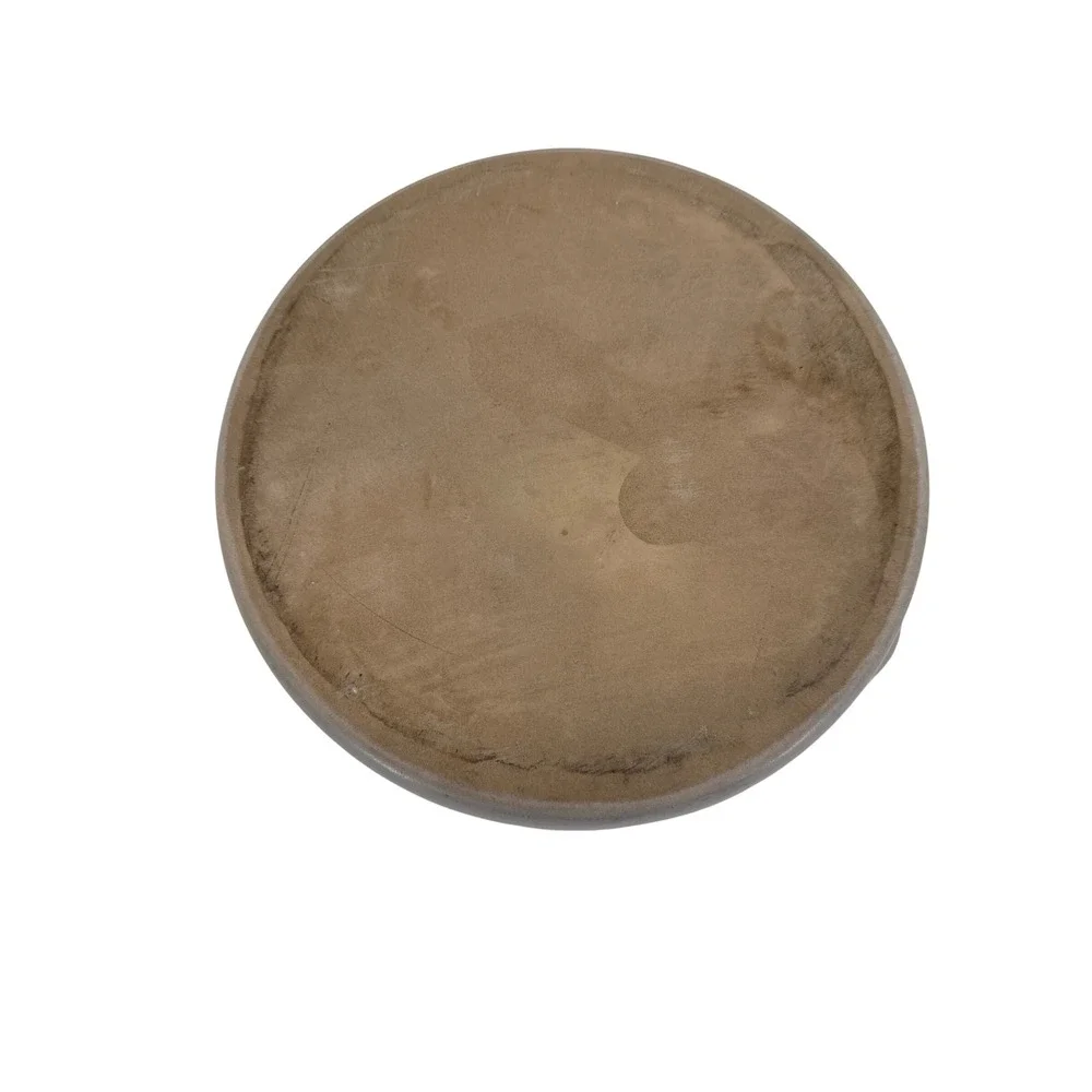 Vintage Fruit Tree Stoneware Casserole Dish with Yellow‎ Lid and Side Handles